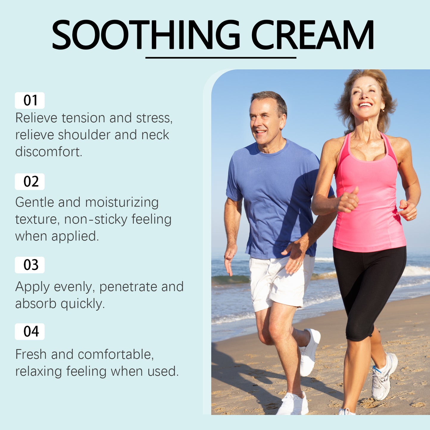 Smoothing creaml with Ginseng, Ginger & Mugwort for Gentle Leg Care-V