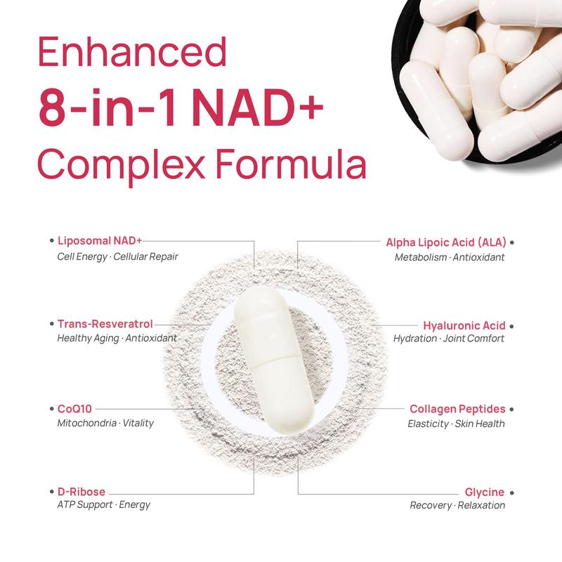 NAD+ Supplement for Women Nmn Alternative Liposomal-CU