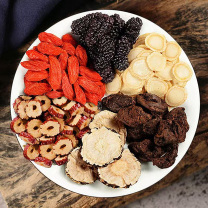 Kidney-tonifying tea formula with multiple precious ingredients-CU