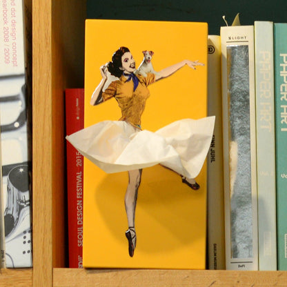 Early Christmas Sale - Flying Skirt Tissue Box FREE SHIPPING