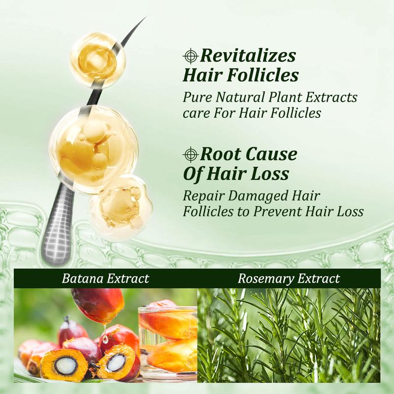 Batana Oil Shampoo -Promote Hair Growth, Strengthening-CU