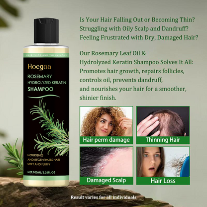 Buy 2 Get 1 Free! Rosemary Shampoo+Conditioner Collagen-CU