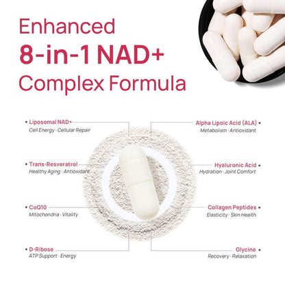 NAD+ Supplement for Women Nmn Alternative Liposomal-CU