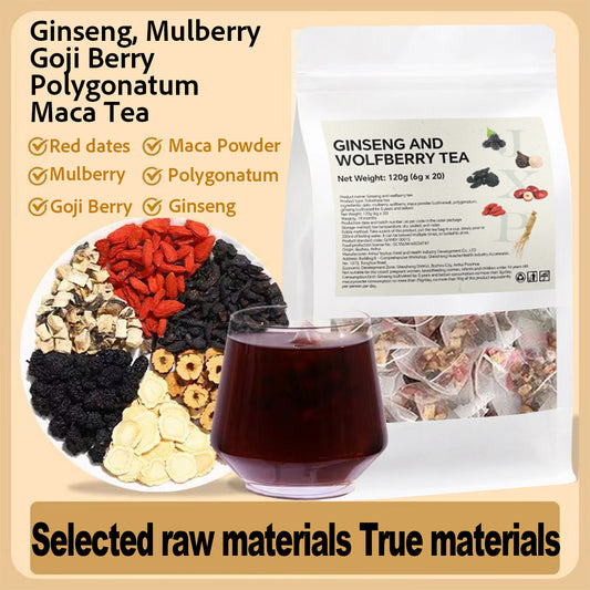 Kidney-tonifying tea formula with multiple precious ingredients-CU