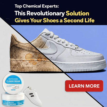 Multipurpose No-Wash White Shoe Clean Cream-$ALB