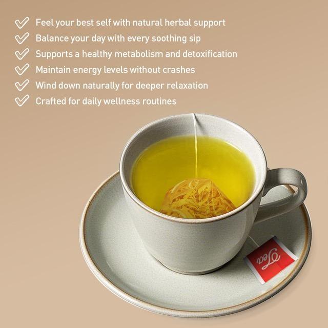 Chicory and Gardenia Herbal Tea Ready to Eat Convenient -V