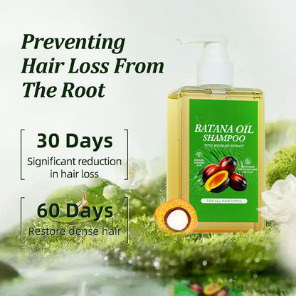 Batana Oil Shampoo -Promote Hair Growth, Strengthening-CU