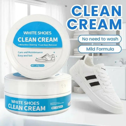 Multipurpose No-Wash White Shoe Clean Cream-$ALB