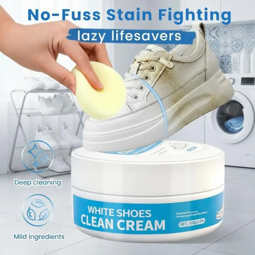 Multipurpose No-Wash White Shoe Clean Cream-$ALB