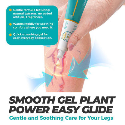 Smoothing creaml with Ginseng, Ginger & Mugwort for Gentle Leg Care-V